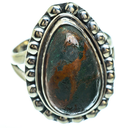 Chrysocolla Rings handcrafted by Ana Silver Co - RING45276