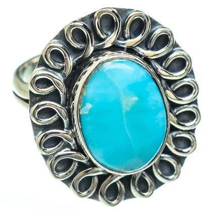 Larimar Rings handcrafted by Ana Silver Co - RING45303