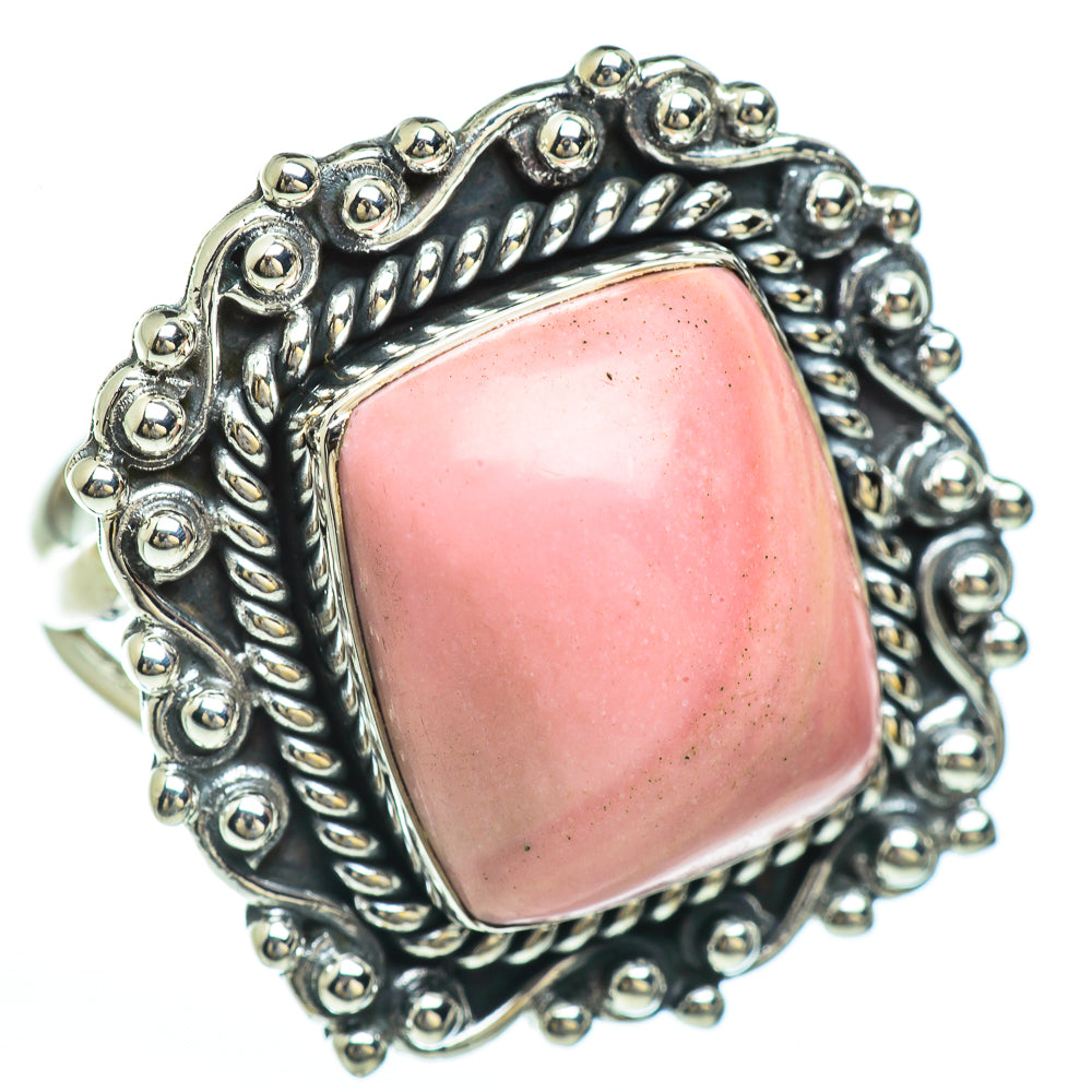 Pink Opal Rings handcrafted by Ana Silver Co - RING45353