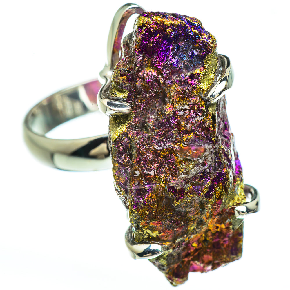 Titanium Druzy Rings handcrafted by Ana Silver Co - RING45367