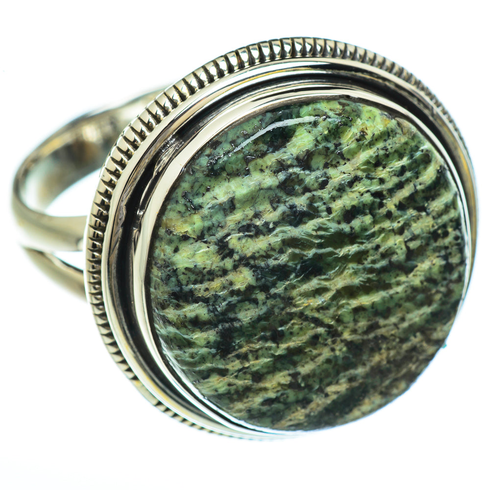 Lizard Jasper Rings handcrafted by Ana Silver Co - RING45413