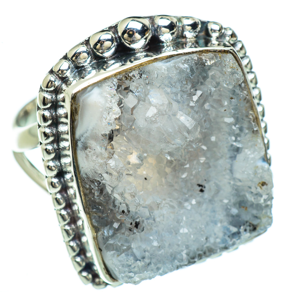 Desert Druzy Rings handcrafted by Ana Silver Co - RING45431