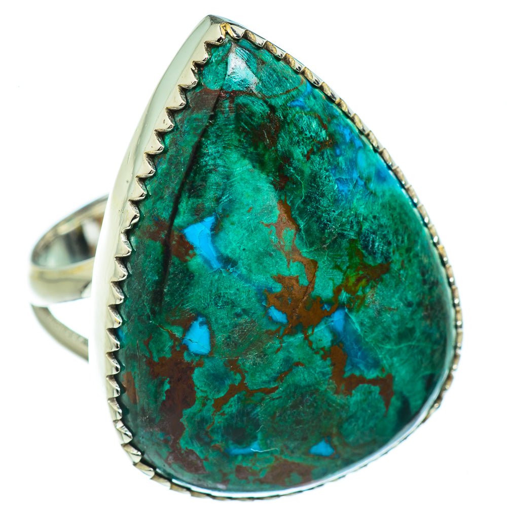 Chrysocolla Rings handcrafted by Ana Silver Co - RING45463