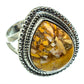 Brecciated Mookaite Rings handcrafted by Ana Silver Co - RING45525
