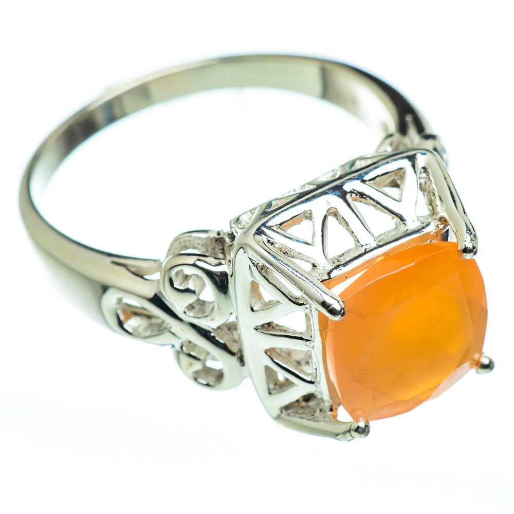 Carnelian Rings handcrafted by Ana Silver Co - RING45608
