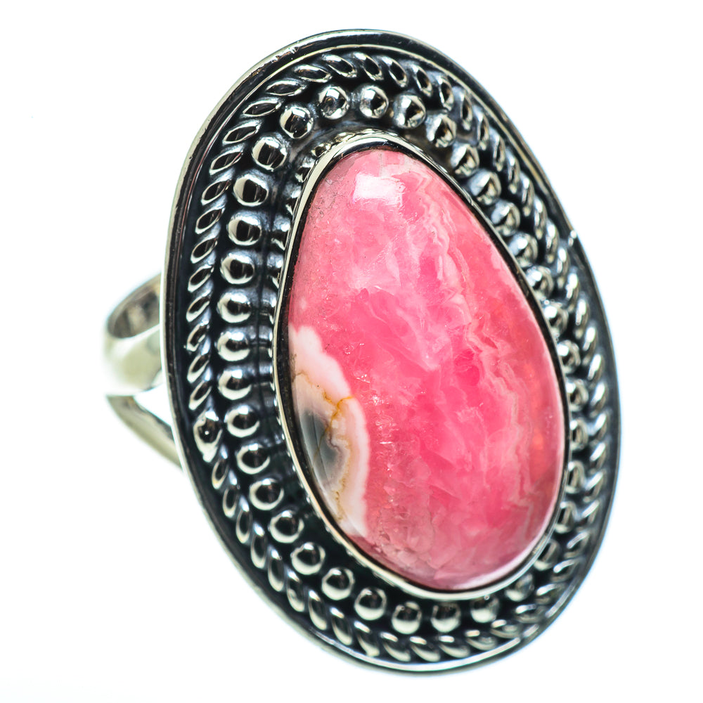 Rhodochrosite Rings handcrafted by Ana Silver Co - RING45610