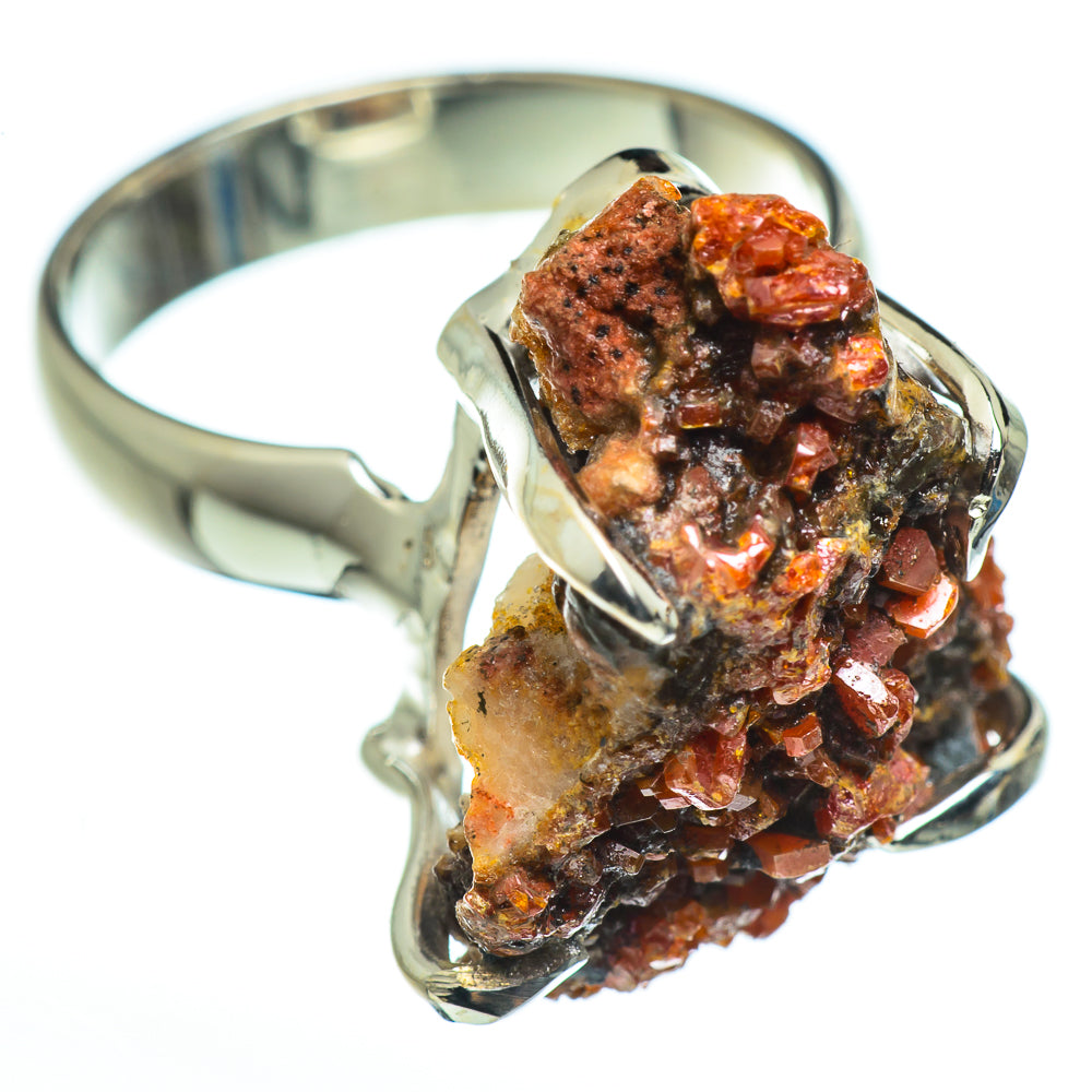 Vanadinite Rings handcrafted by Ana Silver Co - RING45655