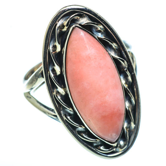 Pink Opal Rings handcrafted by Ana Silver Co - RING45678