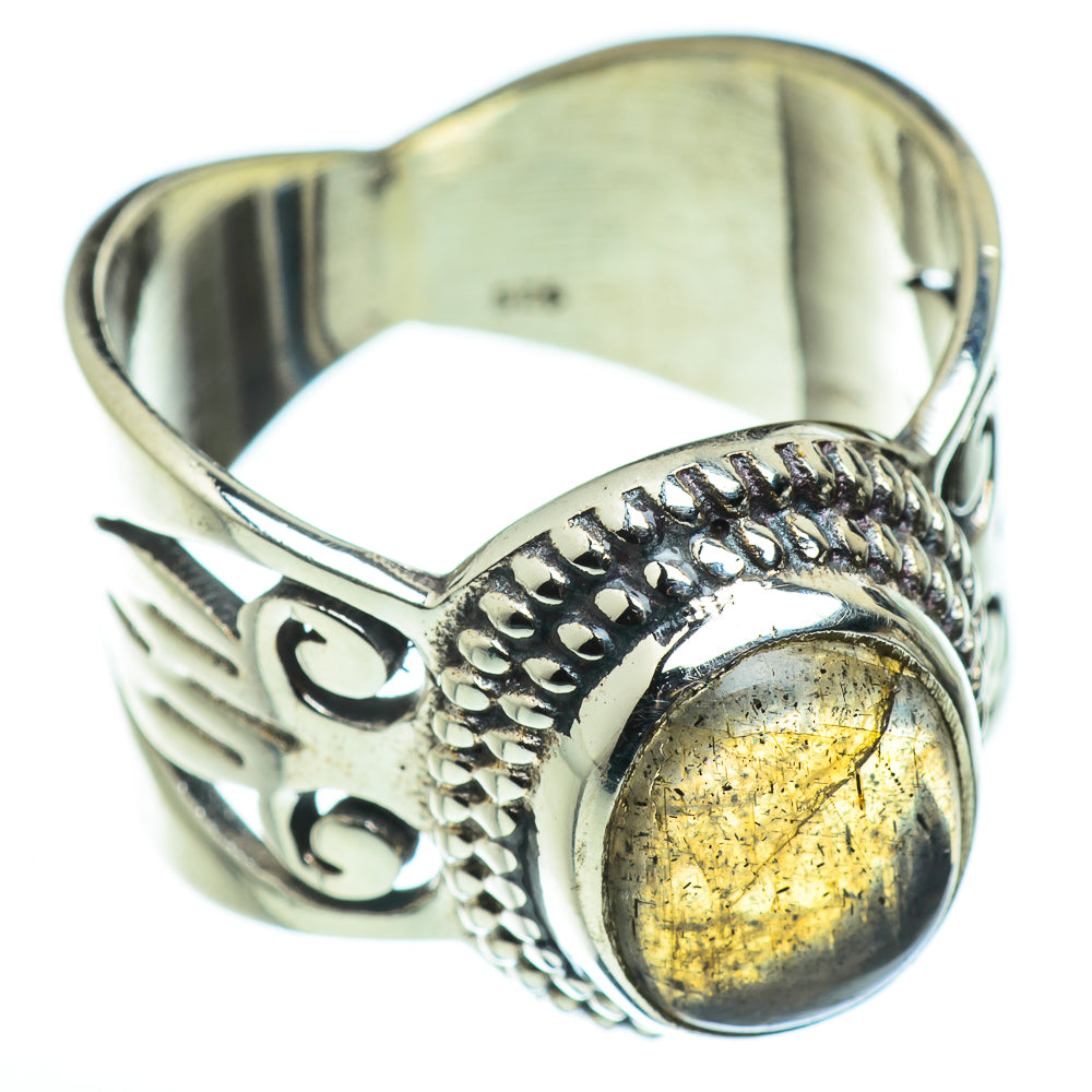 Labradorite Rings handcrafted by Ana Silver Co - RING45737
