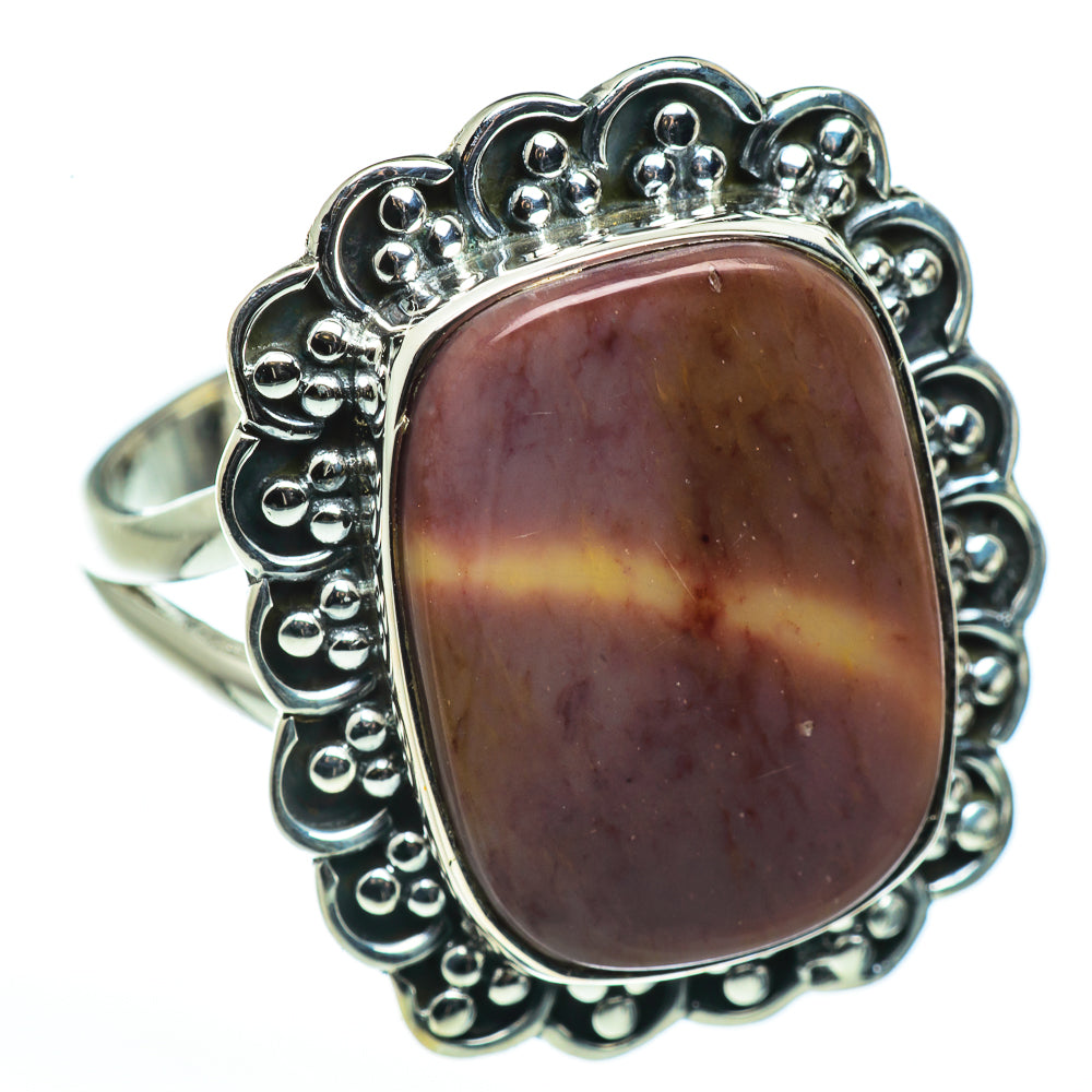 Mookaite Rings handcrafted by Ana Silver Co - RING45758