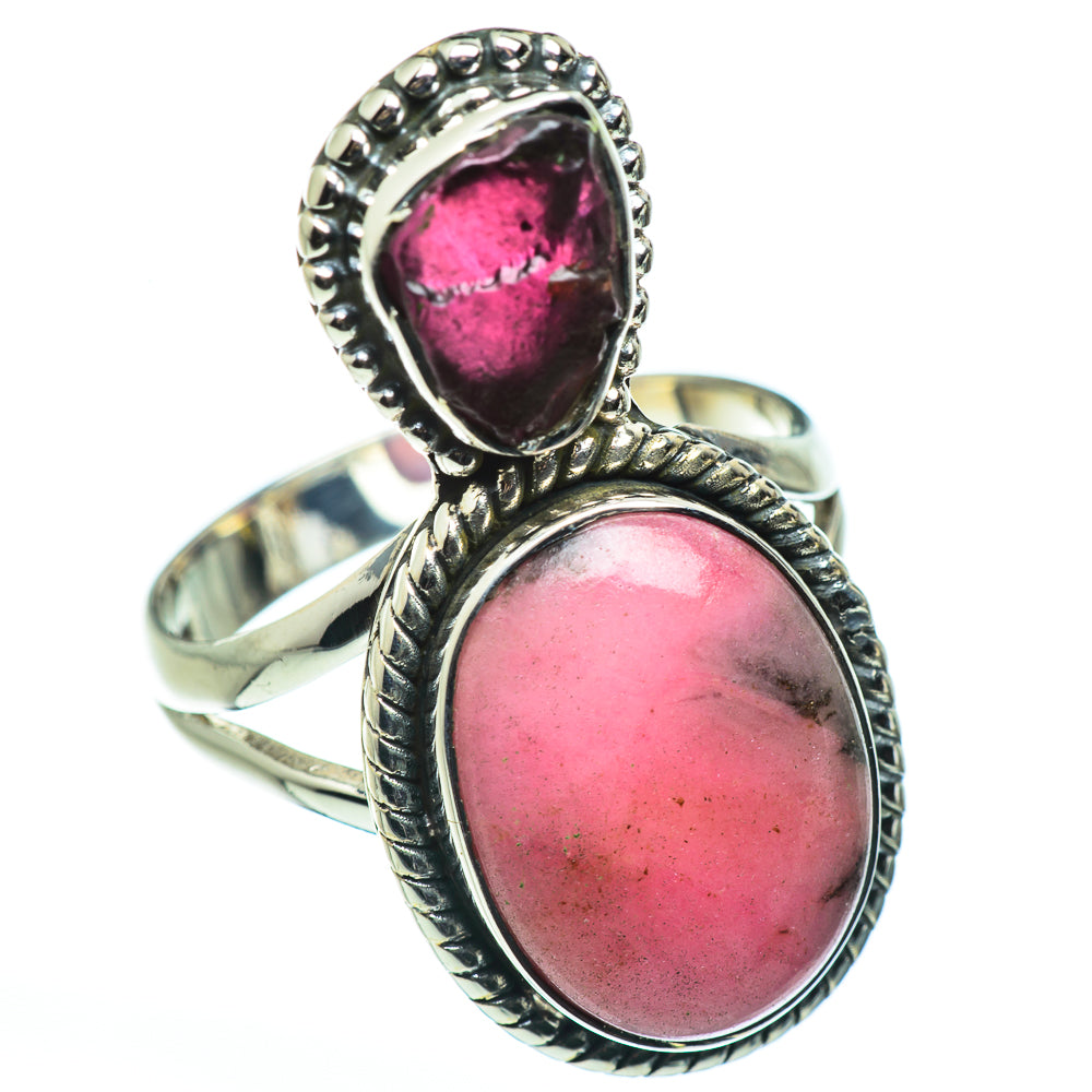Rhodonite Rings handcrafted by Ana Silver Co - RING45774