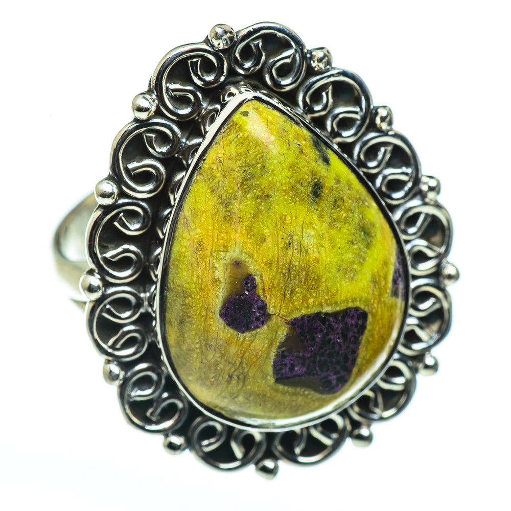 Atlantisite Rings handcrafted by Ana Silver Co - RING45790 - Photo 2