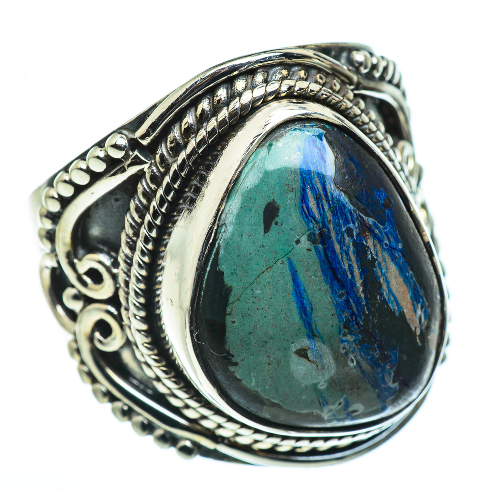 Azurite Rings handcrafted by Ana Silver Co - RING45865