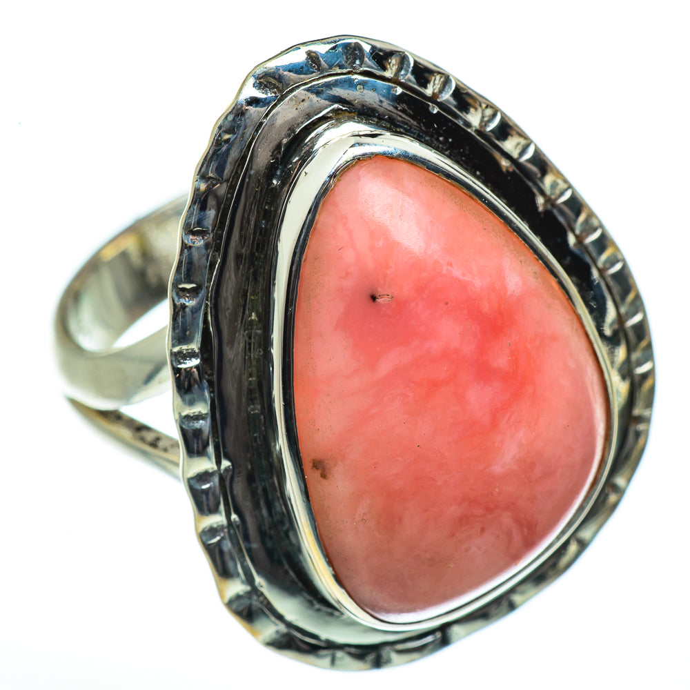 Pink Opal Rings handcrafted by Ana Silver Co - RING45927