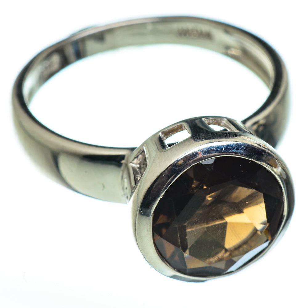 Smoky Quartz Rings handcrafted by Ana Silver Co - RING45949