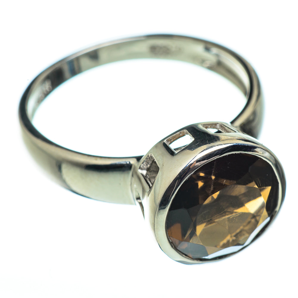 Smoky Quartz Rings handcrafted by Ana Silver Co - RING46044