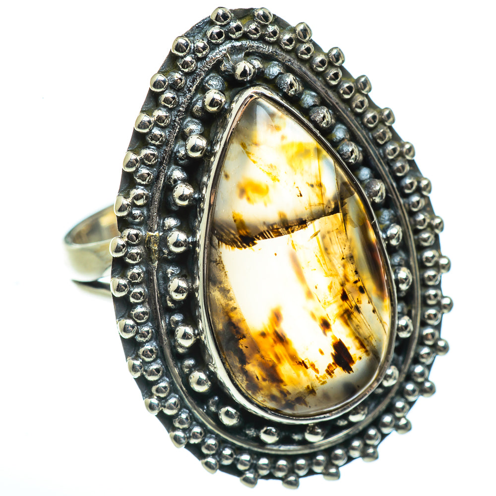 Montana Agate Rings handcrafted by Ana Silver Co - RING46185