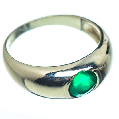 Green Onyx Rings handcrafted by Ana Silver Co - RING46385