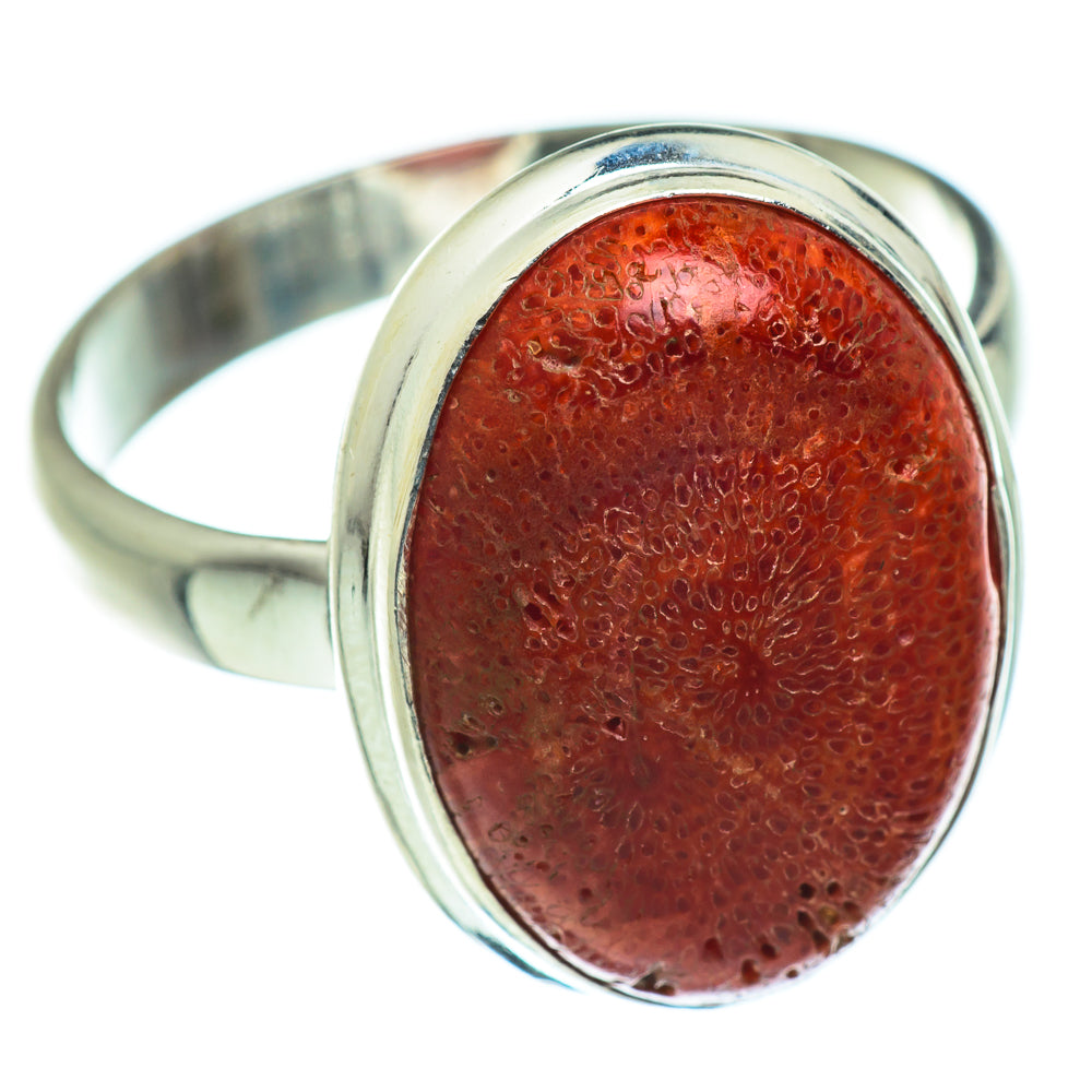 Sponge Coral Rings handcrafted by Ana Silver Co - RING46393