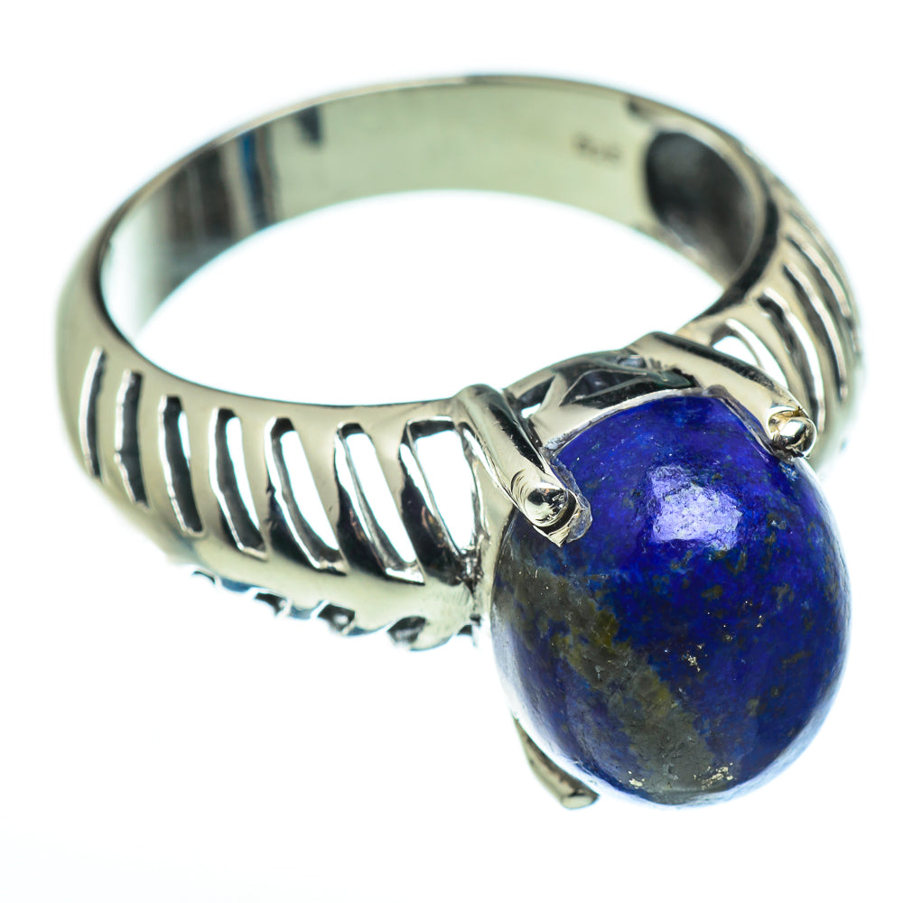 Lapis Lazuli Rings handcrafted by Ana Silver Co - RING46413