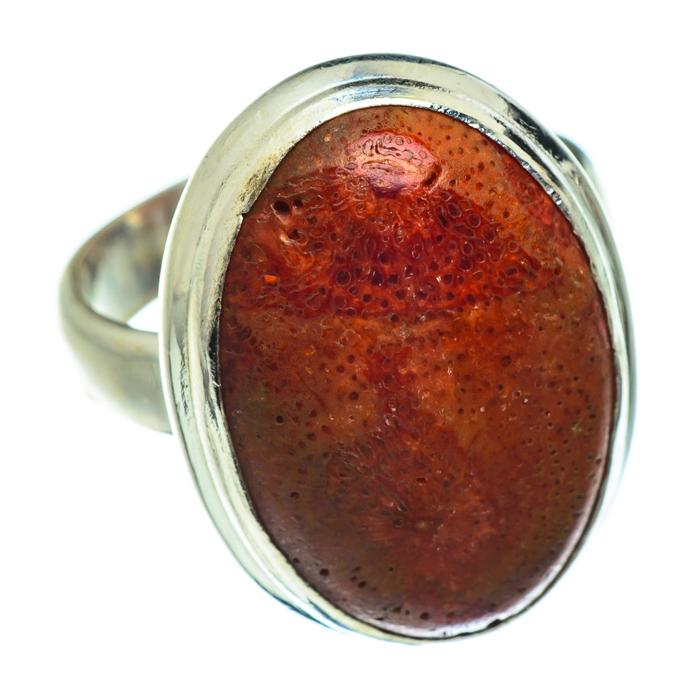 Sponge Coral Rings handcrafted by Ana Silver Co - RING46425