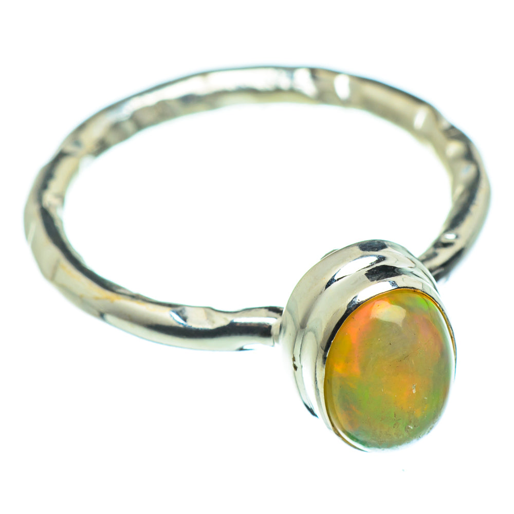 Ethiopian Opal Rings handcrafted by Ana Silver Co - RING46491
