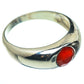 Red Onyx Rings handcrafted by Ana Silver Co - RING46506