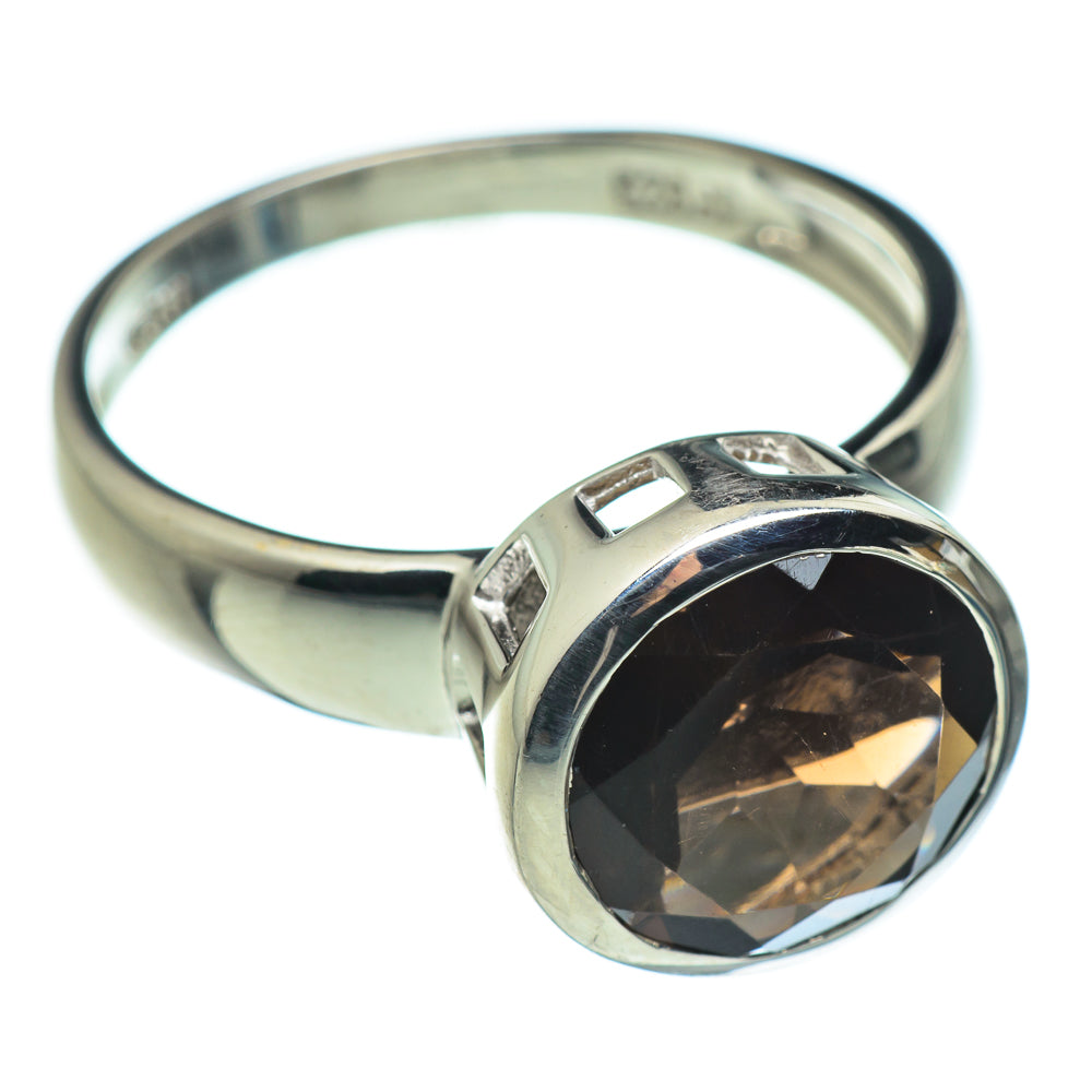 Smoky Quartz Rings handcrafted by Ana Silver Co - RING46532