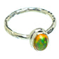 Ethiopian Opal Rings handcrafted by Ana Silver Co - RING46548
