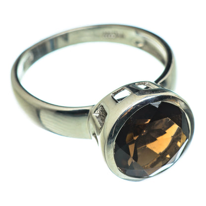 Smoky Quartz Rings handcrafted by Ana Silver Co - RING46562