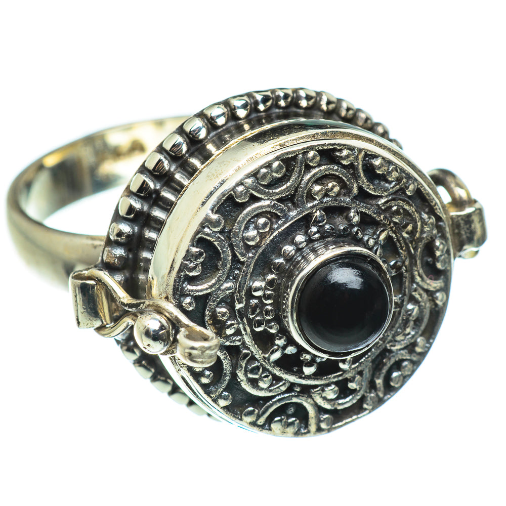 Black Onyx Rings handcrafted by Ana Silver Co - RING46577