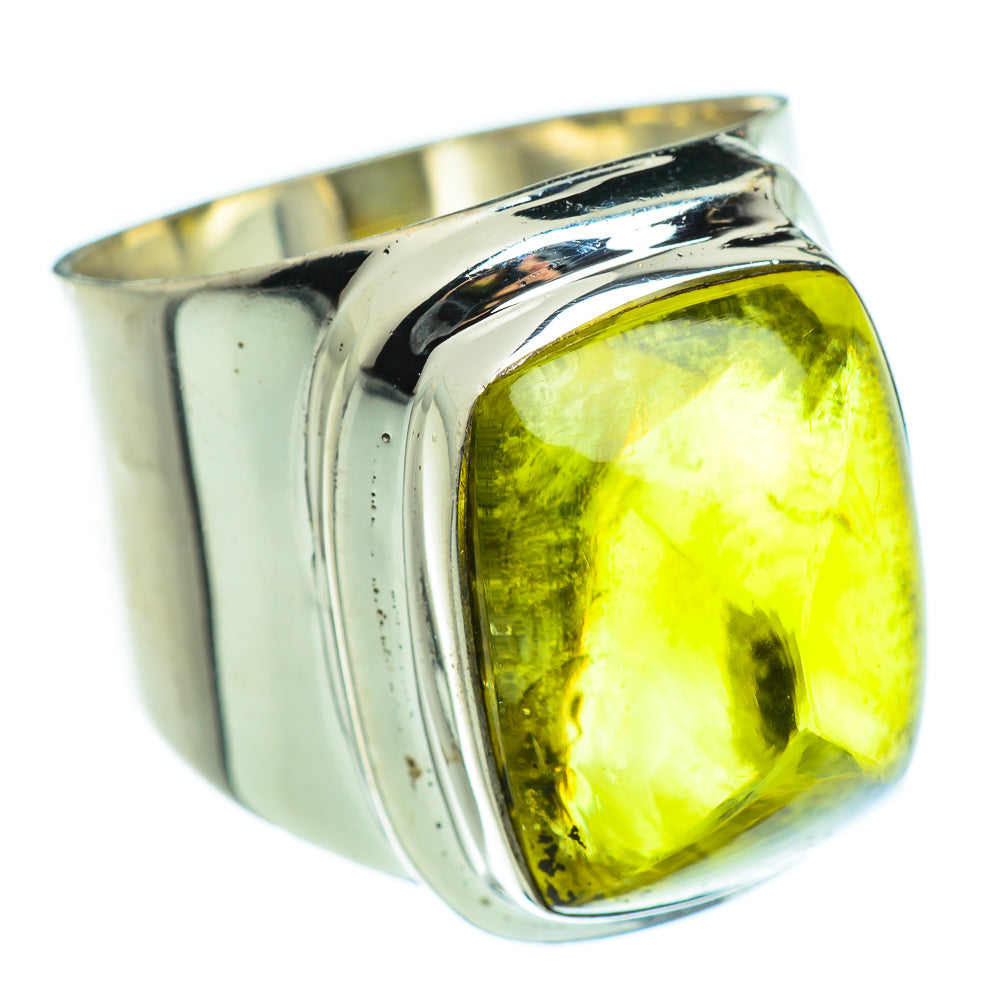 Olive Quartz Rings handcrafted by Ana Silver Co - RING46755