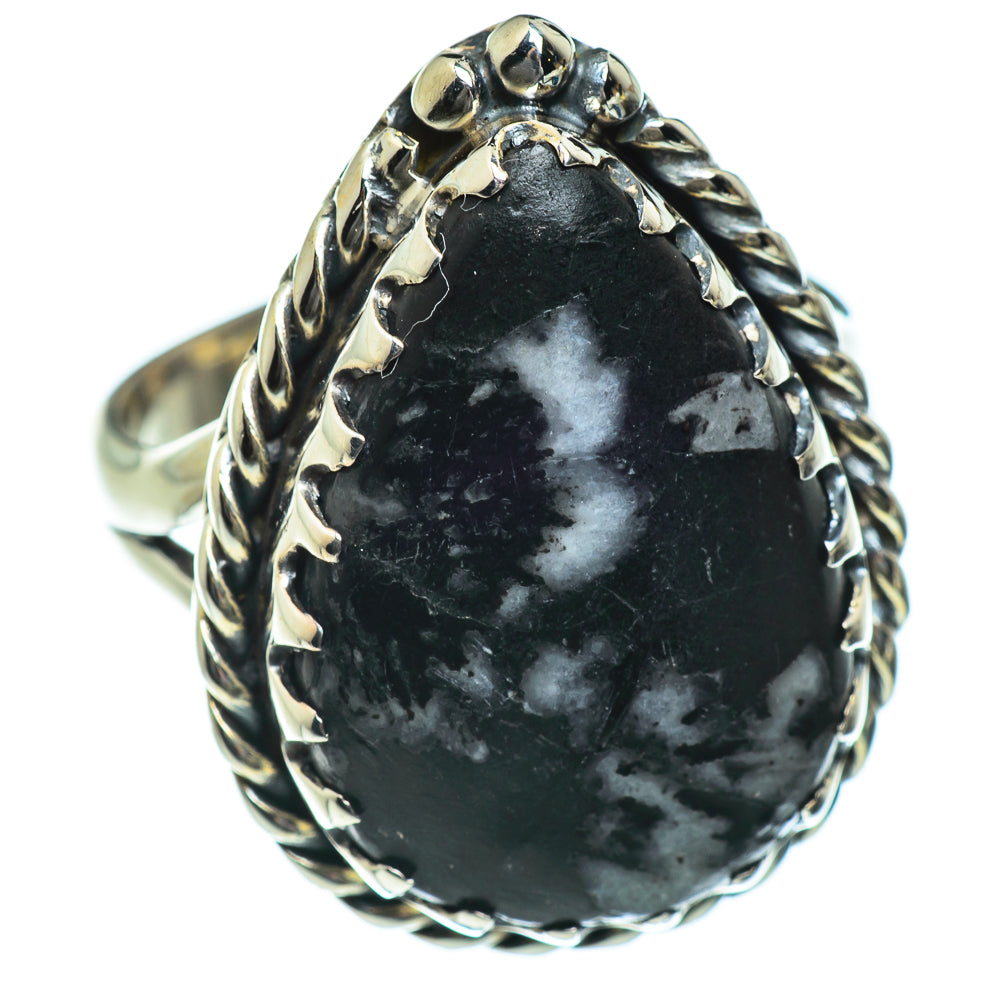 Pinolith Jasper Rings handcrafted by Ana Silver Co - RING46777 - Photo 2