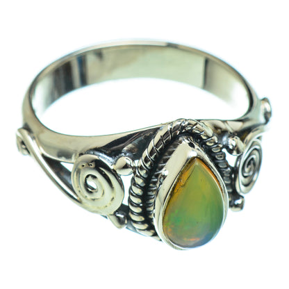 Ethiopian Opal Rings handcrafted by Ana Silver Co - RING46782