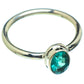 Zambian Emerald Rings handcrafted by Ana Silver Co - RING46792