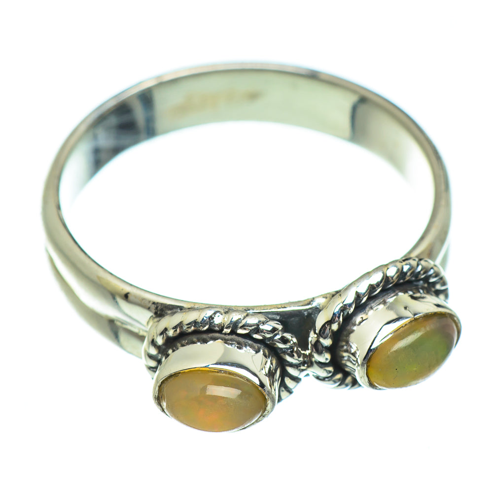 Ethiopian Opal Rings handcrafted by Ana Silver Co - RING46861
