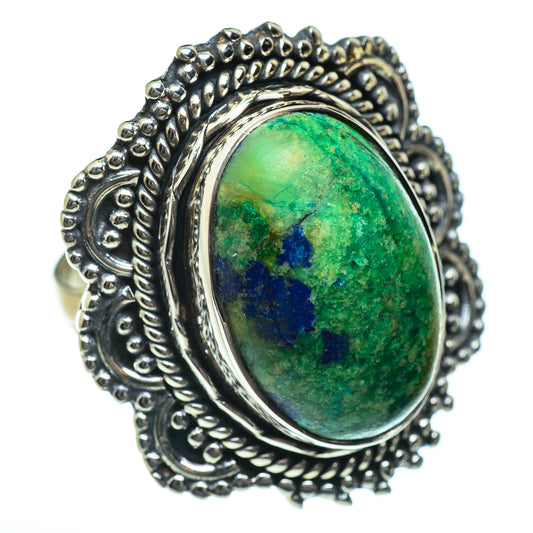 Azurite Rings handcrafted by Ana Silver Co - RING47057