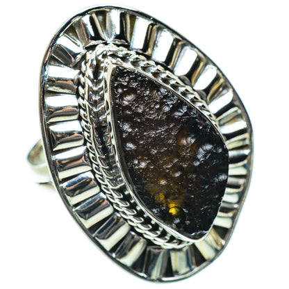 Tektite Rings handcrafted by Ana Silver Co - RING47074