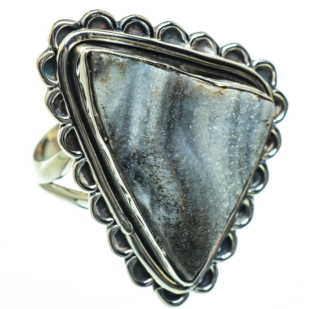 Desert Druzy Rings handcrafted by Ana Silver Co - RING47161