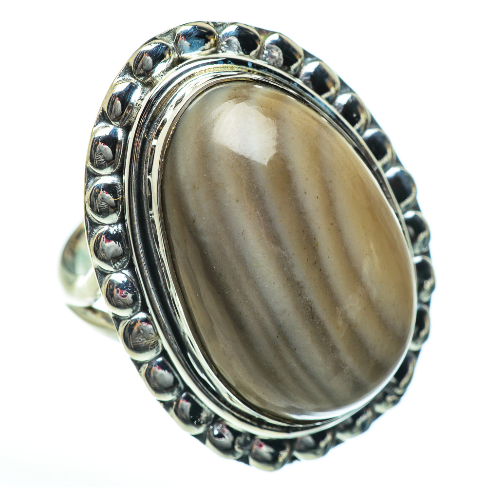 Imperial Jasper Rings handcrafted by Ana Silver Co - RING47172 - Photo 2