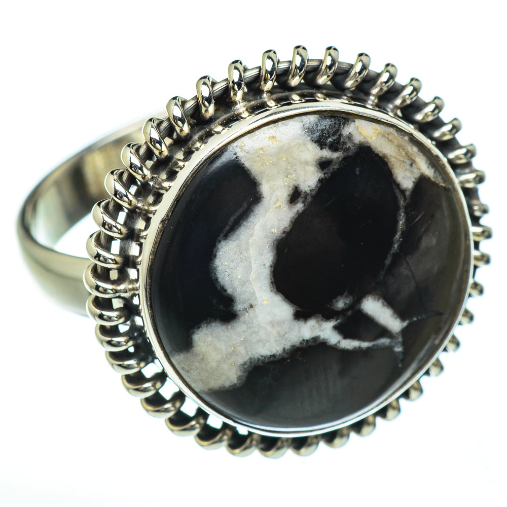 Pinolith Jasper Rings handcrafted by Ana Silver Co - RING47228