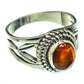 Baltic Amber Rings handcrafted by Ana Silver Co - RING47248