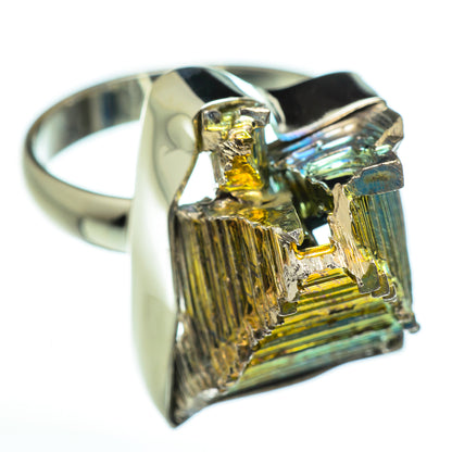 Bismuth Crystal Rings handcrafted by Ana Silver Co - RING47321