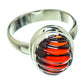 Garnet Rings handcrafted by Ana Silver Co - RING47342