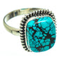 Tibetan Turquoise Rings handcrafted by Ana Silver Co - RING47385