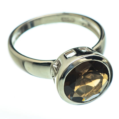 Smoky Quartz Rings handcrafted by Ana Silver Co - RING47392