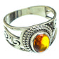 Baltic Amber Rings handcrafted by Ana Silver Co - RING47418