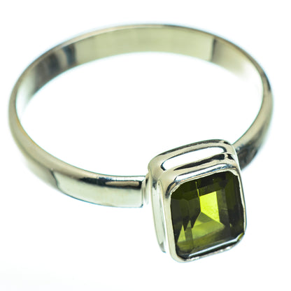 Chrome Diopside Rings handcrafted by Ana Silver Co - RING47439