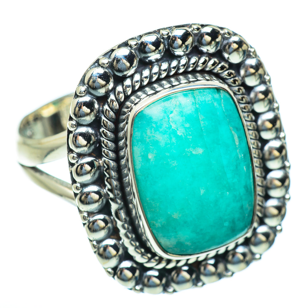 Amazonite Rings handcrafted by Ana Silver Co - RING47463