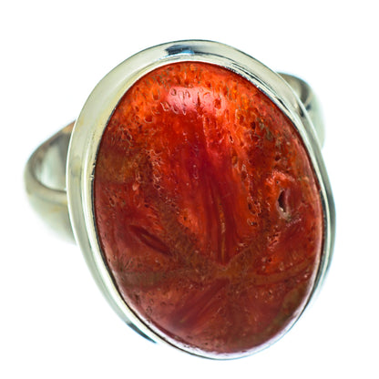 Sponge Coral Rings handcrafted by Ana Silver Co - RING47505